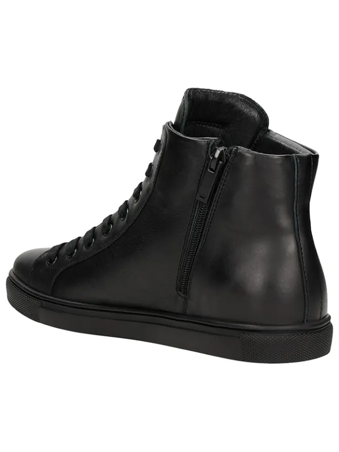 Wojas Stiefel & Boots^Leder-Boots in Schwarz