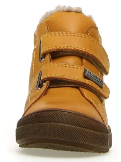 Leder-Boots in Senf><noscript><img width=