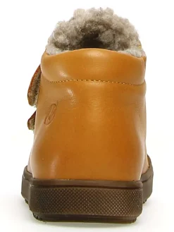 Leder-Boots in Senf><noscript><img width=