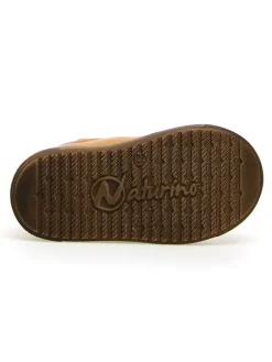 Leder-Boots in Senf><noscript><img width=