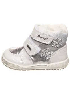 Primigi Stiefel & Boots|Stiefel & Boots·Boots^Leder-Boots in Weiß/ Silber