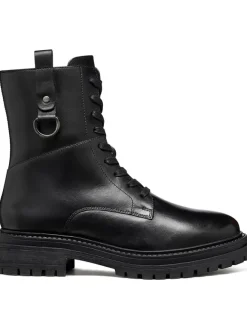 Leder-Boots "Iridea" in Schwarz>Geox New