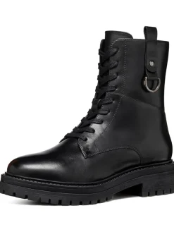 Leder-Boots "Iridea" in Schwarz>Geox New