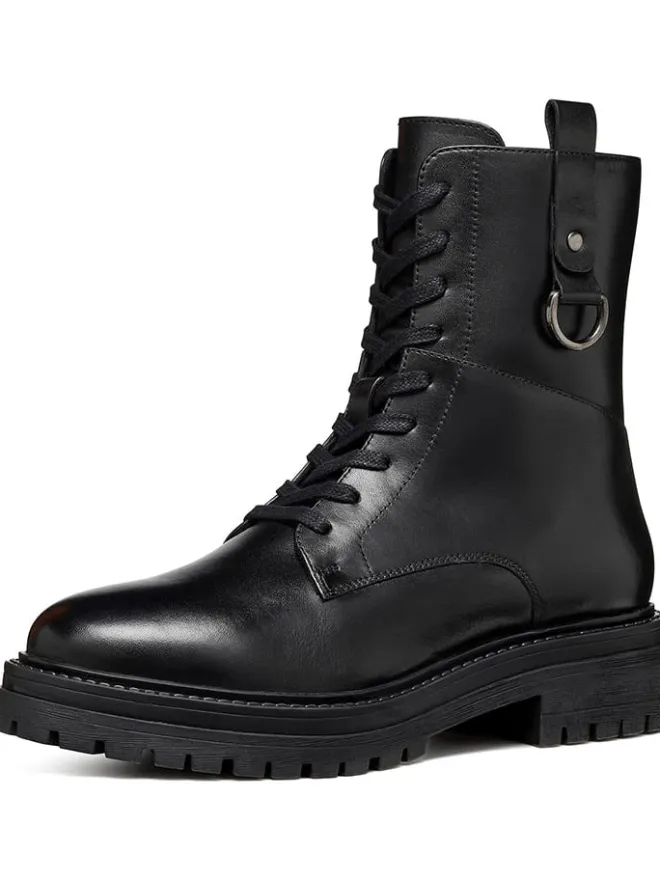 Leder-Boots "Iridea" in Schwarz>Geox New