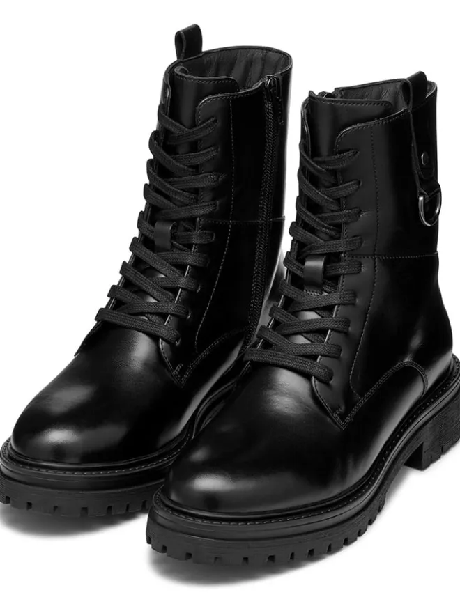 Leder-Boots "Iridea" in Schwarz>Geox New