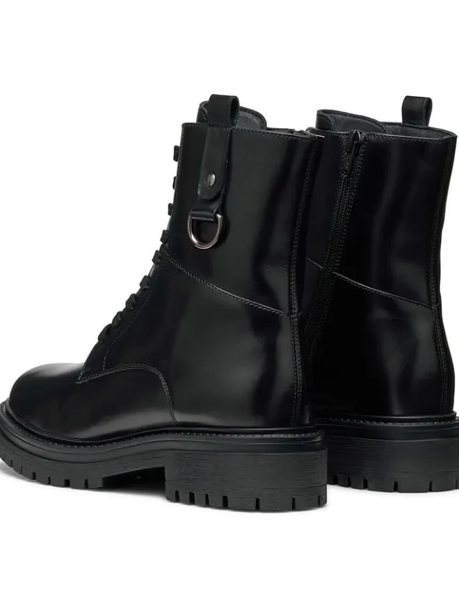Leder-Boots "Iridea" in Schwarz>Geox New