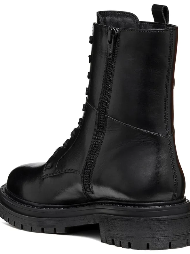 Leder-Boots "Iridea" in Schwarz>Geox New