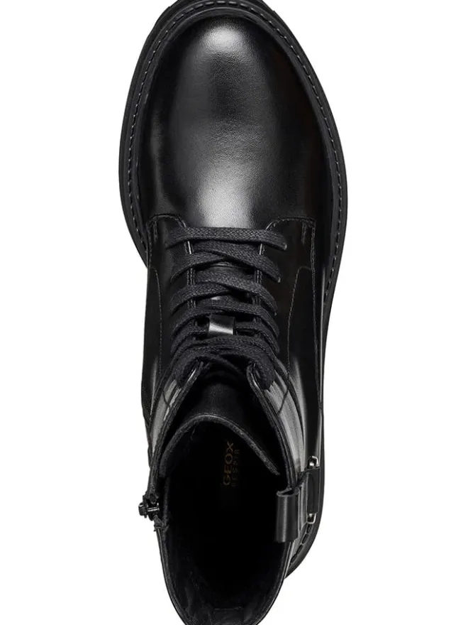 Leder-Boots "Iridea" in Schwarz>Geox New