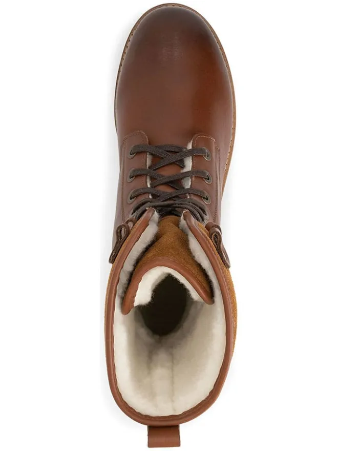 Leder-Boots "Jostedal" in Hellbraun>TRAVELIN' Discount