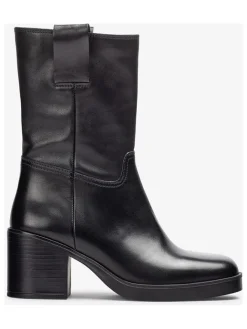 Unisa Stiefeletten^Leder-Boots "Julen" in Schwarz