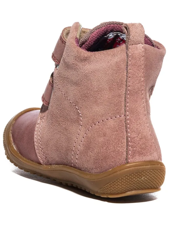 Leder-Boots "Klausen" in Rosa>Naturino New