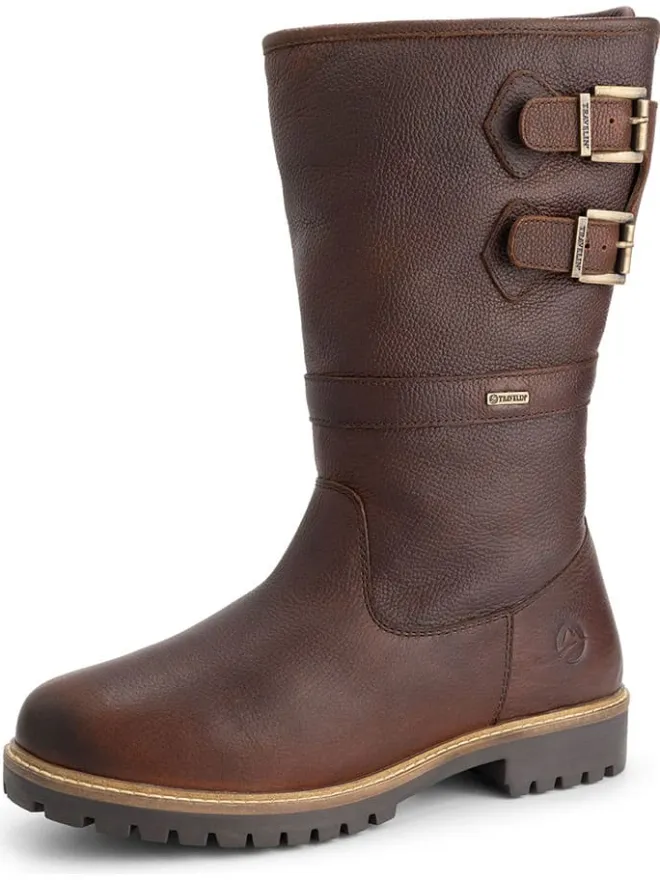 TRAVELIN' Stiefel & Boots^Leder-Boots "Klondike" in Braun