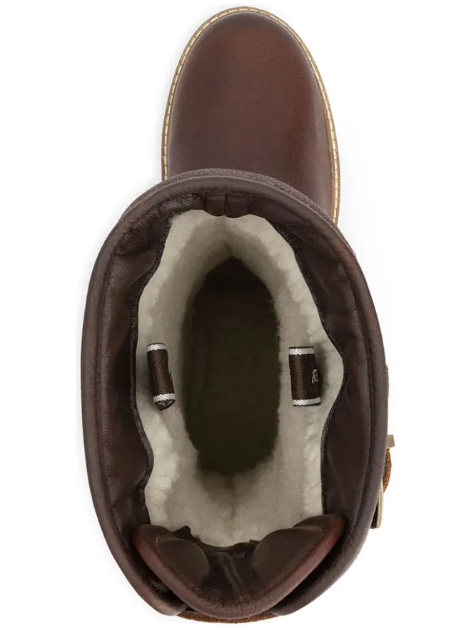 TRAVELIN' Stiefel & Boots^Leder-Boots "Klondike" in Braun