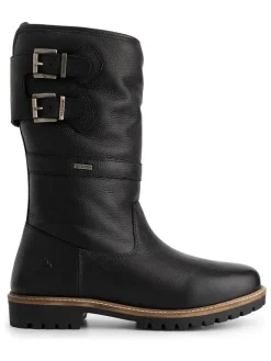 TRAVELIN' Stiefel & Boots^Leder-Boots "Klondike" in Schwarz