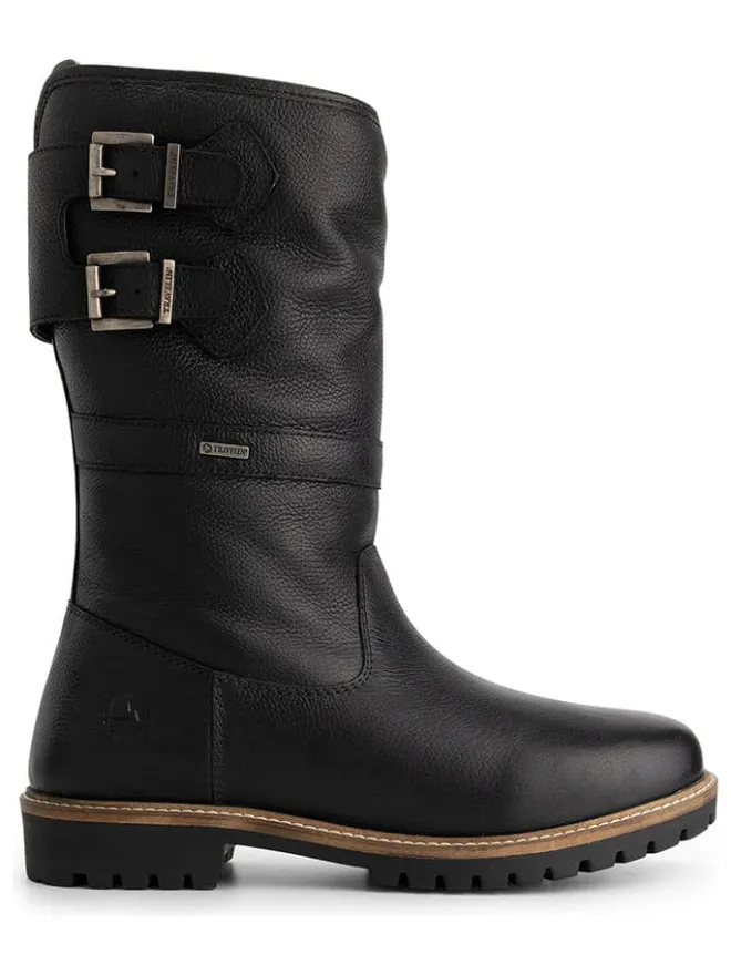TRAVELIN' Stiefel & Boots^Leder-Boots "Klondike" in Schwarz