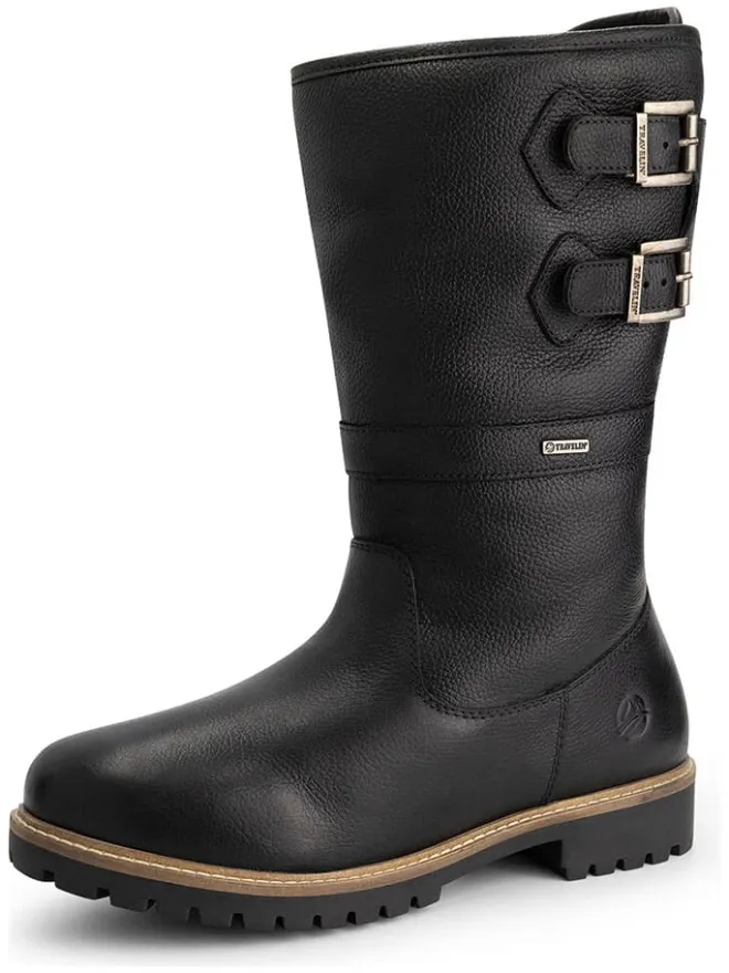 TRAVELIN' Stiefel & Boots^Leder-Boots "Klondike" in Schwarz