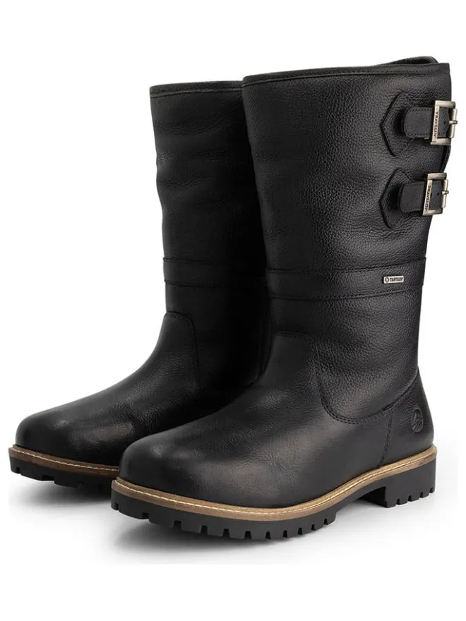TRAVELIN' Stiefel & Boots^Leder-Boots "Klondike" in Schwarz