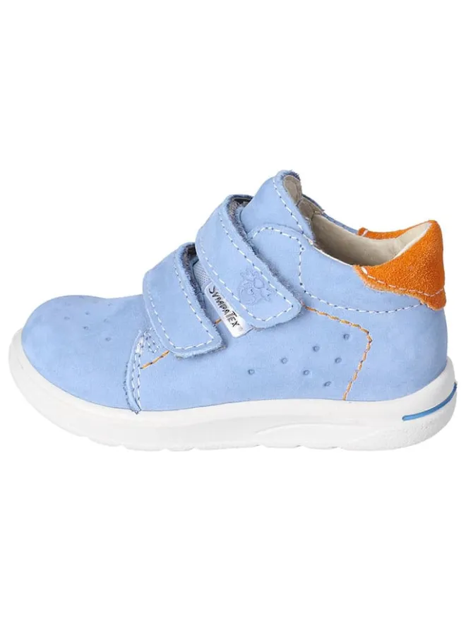 PEPINO Lauflernschuhe^Leder-Boots "Laas" in Hellblau
