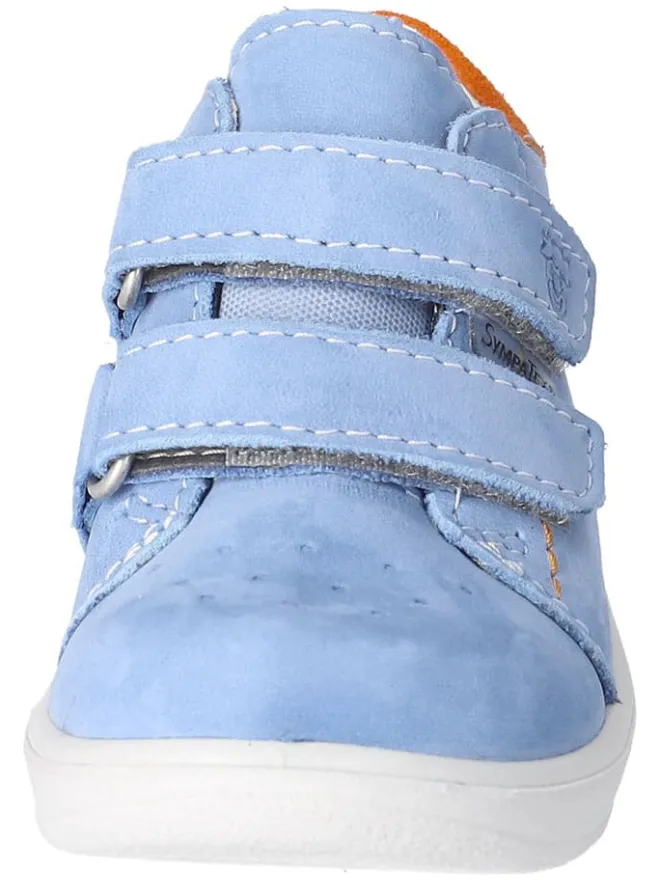 PEPINO Lauflernschuhe^Leder-Boots "Laas" in Hellblau