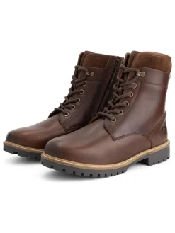 Leder-Boots "Langdets" in Braun>TRAVELIN' Sale