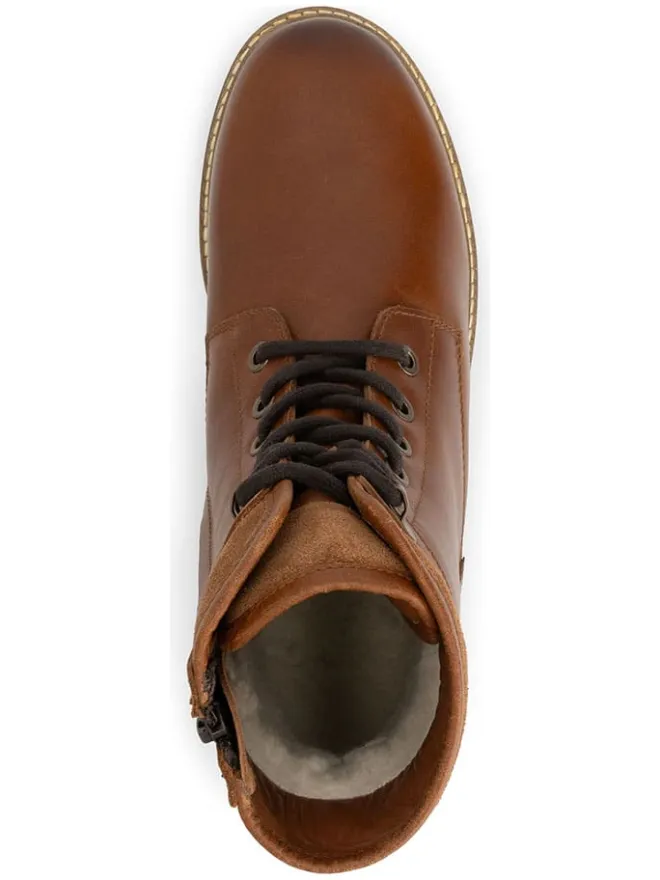 TRAVELIN' Stiefel & Boots^Leder-Boots "Langdets" in Hellbraun
