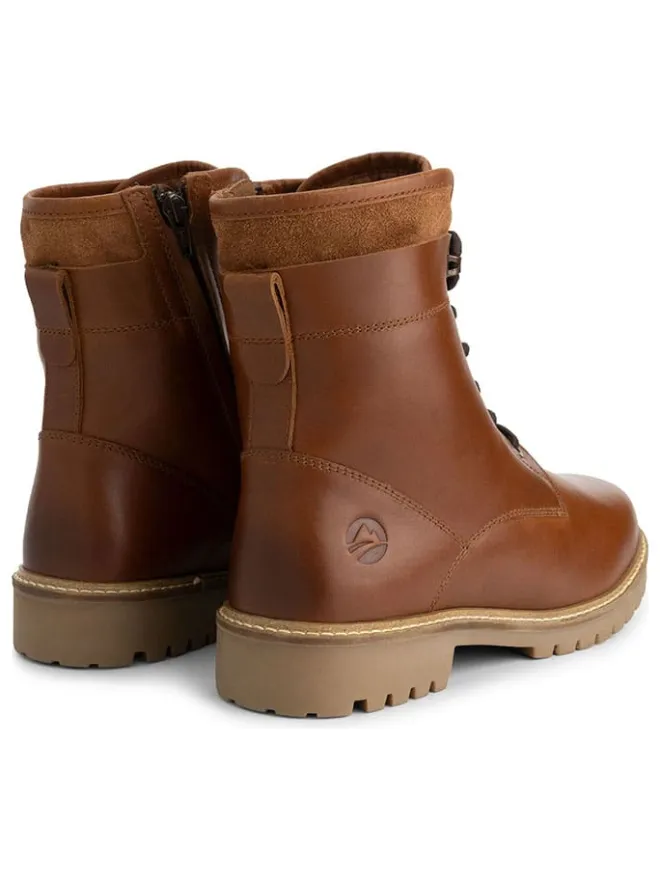 TRAVELIN' Stiefel & Boots^Leder-Boots "Langdets" in Hellbraun