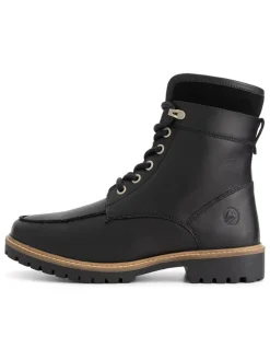 Leder-Boots "Langstrand" in Schwarz>TRAVELIN' Best
