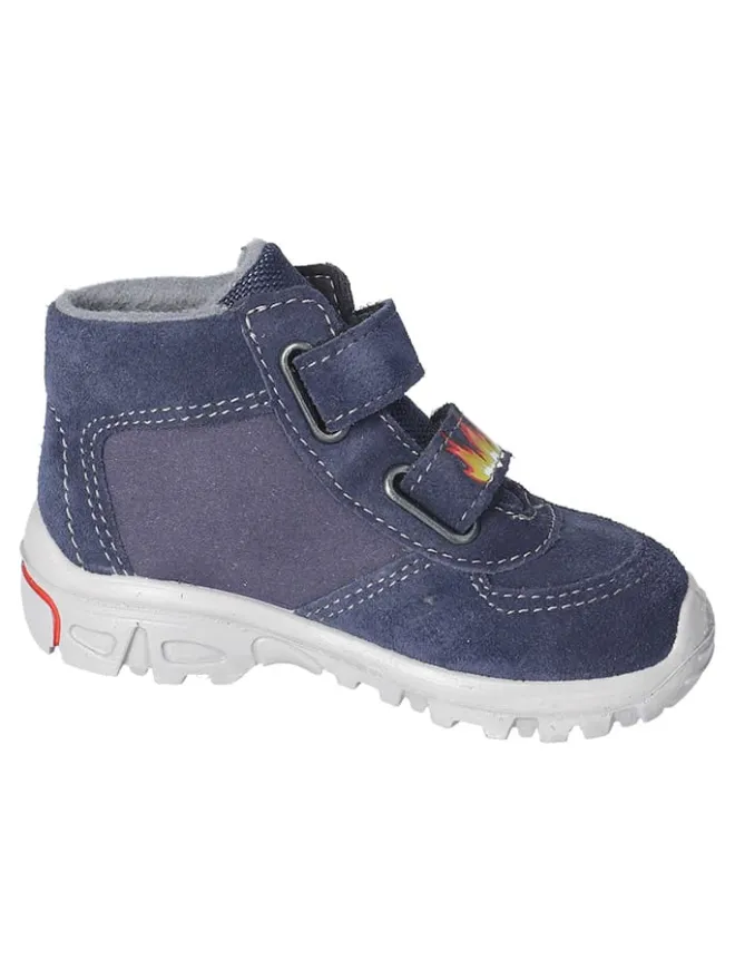 PEPINO Stiefel & Boots^Leder-Boots "Lenz-S" in Dunkelblau