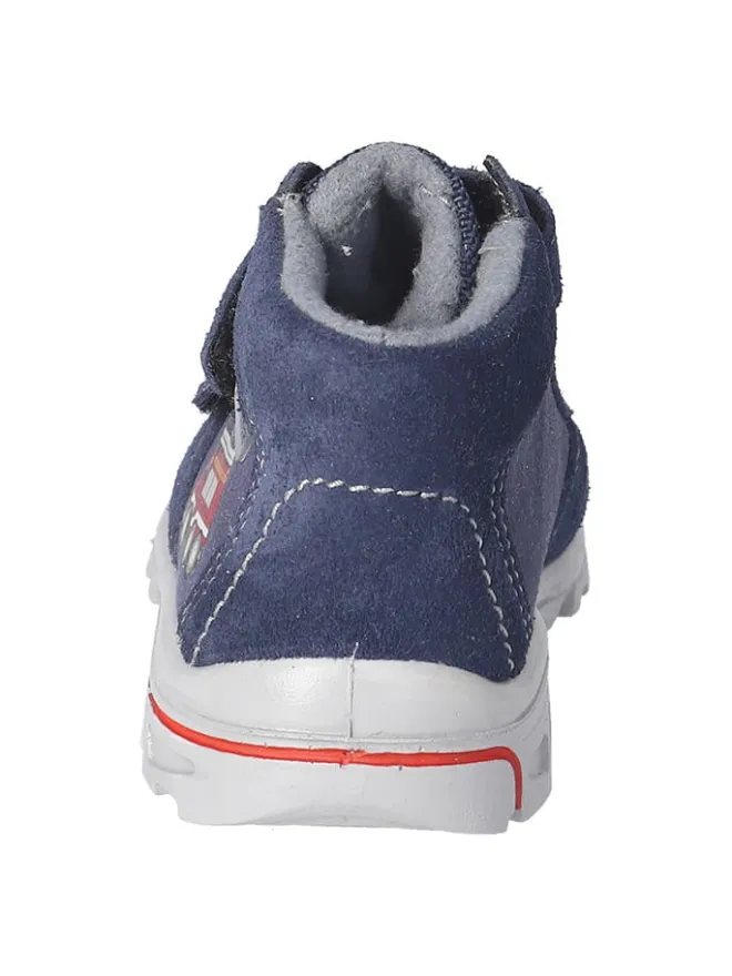 PEPINO Stiefel & Boots^Leder-Boots "Lenz-S" in Dunkelblau