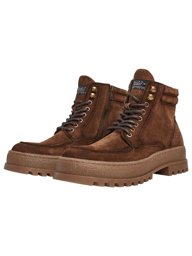 Leder-Boots "Lincoln Nature" in Braun>Pepe Jeans FOOTWEAR Discount