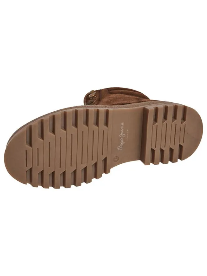 Leder-Boots "Lincoln Nature" in Braun>Pepe Jeans FOOTWEAR Discount