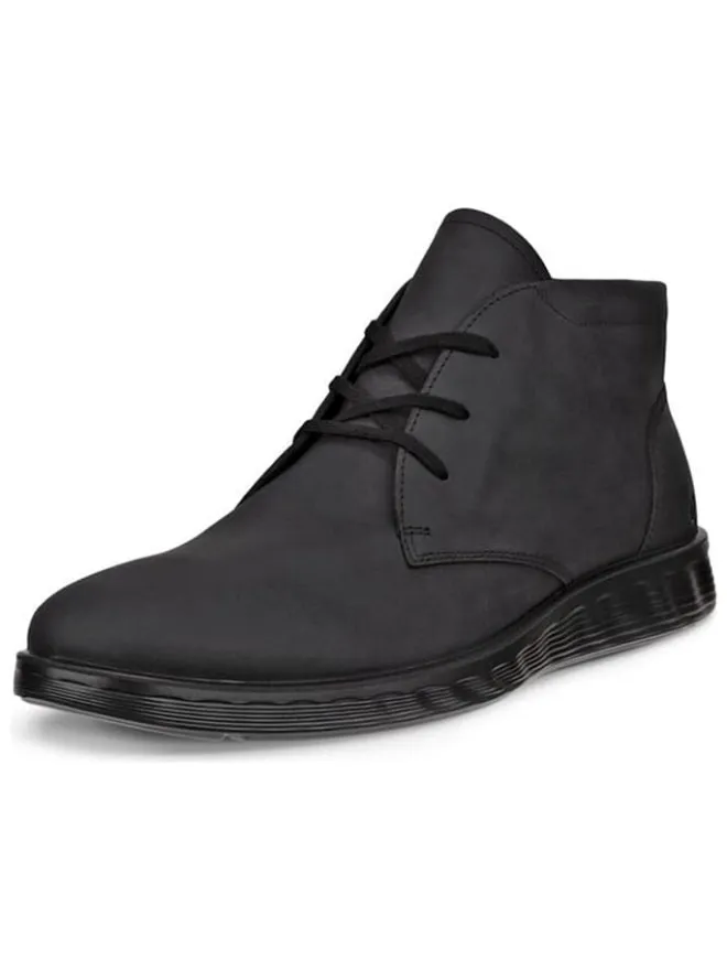 Ecco Stiefel & Boots^Leder-Boots "Lite" in Schwarz