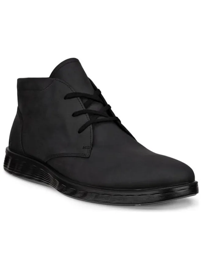 Ecco Stiefel & Boots^Leder-Boots "Lite" in Schwarz