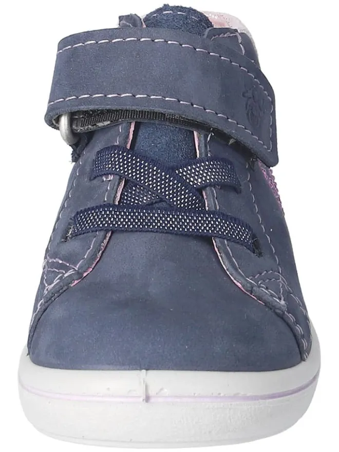 Leder-Boots "Lou" in Dunkelblau>PEPINO