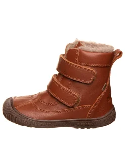 Leder-Boots "Magnus" in Hellbraun>bisgaard Hot