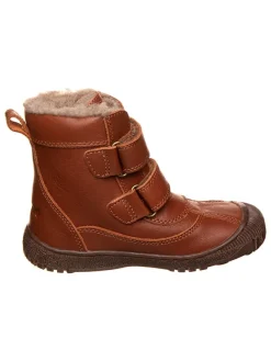 Leder-Boots "Magnus" in Hellbraun>bisgaard Hot