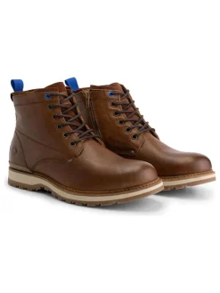 TRAVELIN' Stiefel & Boots^Leder-Boots "Malling" in Hellbraun