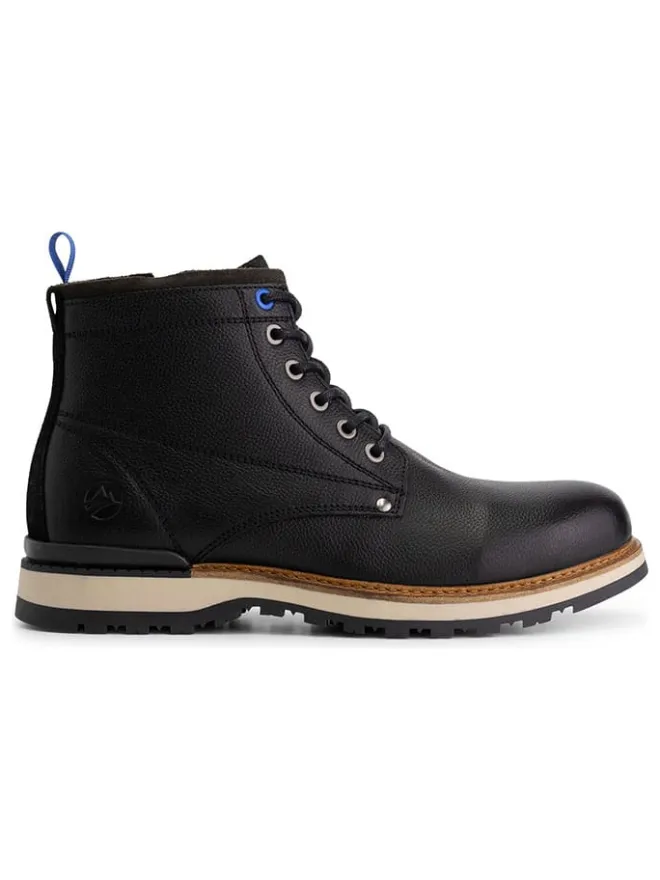 Leder-Boots "Malling" in Schwarz>TRAVELIN' Hot