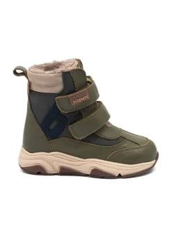 Leder-Boots "Marius" in Grün>bisgaard Hot