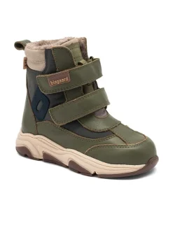 Leder-Boots "Marius" in Grün>bisgaard Hot