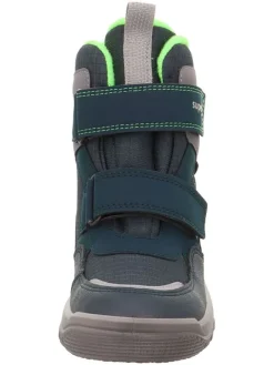 Leder-Boots "Mars" in Dunkelblau/ Grau>superfit Hot
