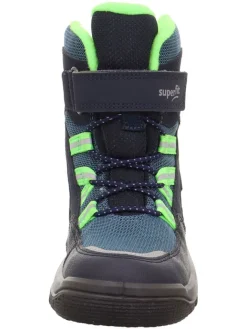 superfit Stiefel & Boots·Boots^Leder-Boots "Mars" in Dunkelblau/ Grün
