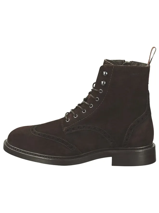Leder-Boots "Millbro" in Braun>GANT Footwear