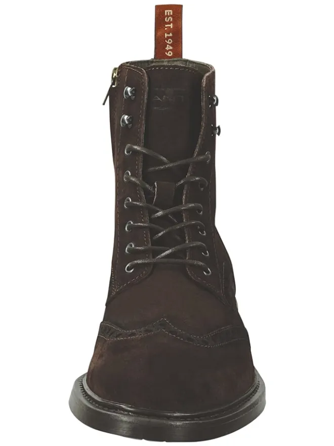 Leder-Boots "Millbro" in Braun>GANT Footwear