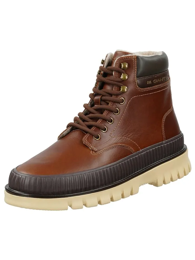 Leder-Boots "Nebrada" in Hellbraun>GANT Footwear Outlet