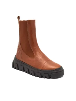 bisgaard Stiefel & Boots·Boots^Leder-Boots "Nilla" in Hellbraun
