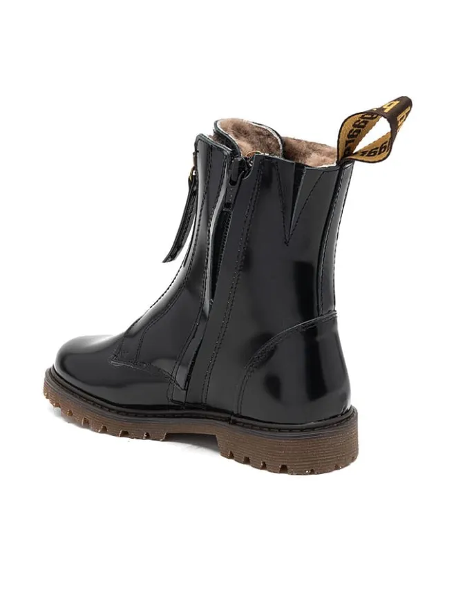 bisgaard Stiefel & Boots·Boots^Leder-Boots "Nora" in Schwarz