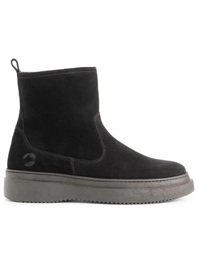 Leder-Boots "Okanagan" in Schwarz>TRAVELIN' Sale