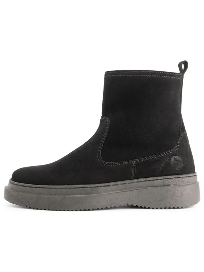 Leder-Boots "Okanagan" in Schwarz>TRAVELIN' Sale