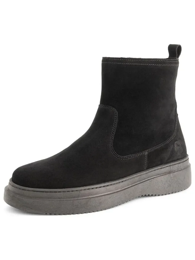 Leder-Boots "Okanagan" in Schwarz>TRAVELIN' Sale